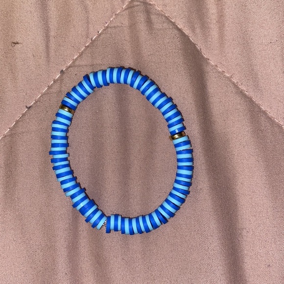 -light blue and dark blue bracelet - Picture 2 of 2